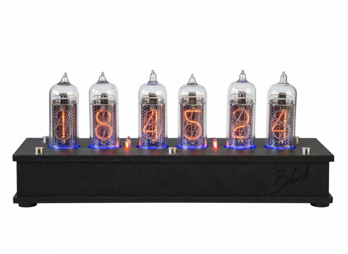 Amazon.com: Handmade Nixie Tube Clock 6X IN-14 - Made in Ukraine